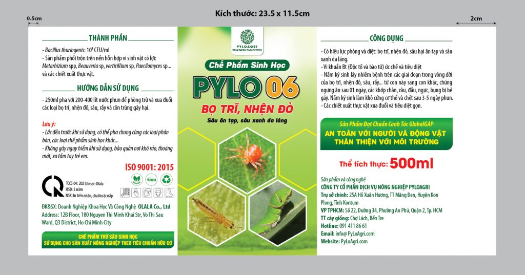 Chế phẩm sinh học PyLo 06